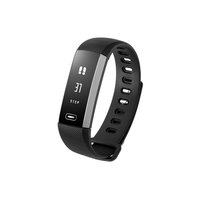 Bratara Fitness iUni N2s, Bluetooth, Notificari, Pedometru, Monitorizare Sedentarism, Puls, Oxigen sange (Negru), iUni