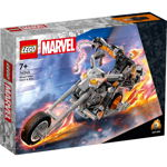 LEGO® LEGO® Super Heroes - Robot si motocicleta Calaretul fantoma 76245, 264 piese, LEGO®