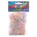 Elastice Rainbow Loom - Metalic Mix-300 buc, Rainbow Loom