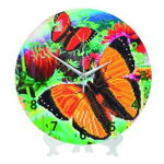 Set creativ ceas cu cristale Fluture 30cm Craft Buddy CLK-S7