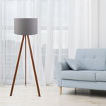 Lampa de podea AYD Floor Lamp, Alb, 38x140x38 cm, Insignio