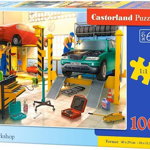 Puzzle 100 piese Car Workshop Castorland 111206, Castorland