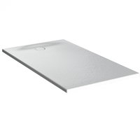 Cadita de dus slim 150x90 rectangulara texturata alb   65300001800, Vitra