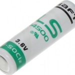 Baterie cu litiu Saft LS14500 CNA AA 3.6V 50.5x14.7mm cu terminale axiale