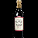 Vin rosu demisec Baron de Lirondeau Bordeaux, 0.75L, 12% alc., Franta, Baron de Lirondeau