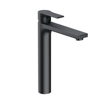 Baterie baie pentru lavoar, Kludi Zenta Sl 482563965, montaj stativ, monocomanda, finisaj negru mat