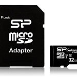 Card memorie Silicon Power microSDHC, 32GB, Clasa 10, UHS-I, Adaptor, Multicolor