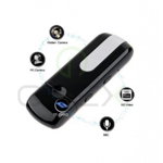 Stick spion cu camera HD, senzor de miscare, Microfon ultrasensibil incorporat + card de memorie 8 GB GRATUIT, www.GNEX.ro