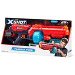 Arma Excel Turbo Fire  48 Proiectile  Plastic Multicolor, X-Shot