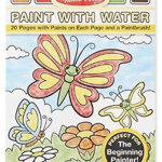 Paint with water, Garden. Set de pictura cu apa, Gradina