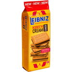 Biscuiti Leibniz cu crema de ciocolata, 190 g Biscuiti Leibniz cu crema de ciocolata, 190 g