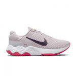 Nike, Pantofi cu imprimeu logo, pentru alergare Renew Ride 3, Roz, Albastru marin, Violet lila prafuit, 7.5