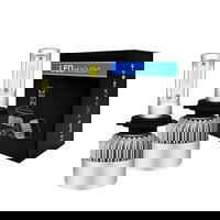 Set 2 LED-uri Auto Techstar® S2, H7, 36w, 4000 Lumeni, 6500K, AUTO, 12-24 Volti, COB, Canbus, Techstar