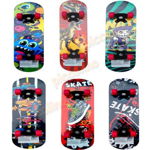 Skateboard lemn 60 cm, suport plastic - diverse modele Engros, 