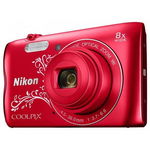 Aparat foto Nikon Coolpix A300, red