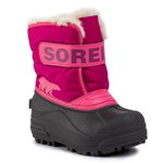Cizme de zăpadă SOREL - Childrens Snow Commander NC1960 Tropic Pink/Deep Blush 652