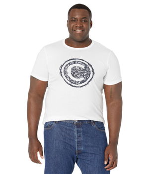 Imbracaminte Barbati Samuel B Jewelry C Print Short Sleeve Jersey T-Shirt White, Samuel B Jewelry
