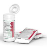 Servetele dezinfectante MELISEPTOL HBV-TISSUE cutie cu 100 buc., 