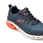 Pantofi sport SKECHERS bleumarin, GLIDE-STEP SPORT, din material textil, Skechers