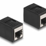 Cupla ecranata de retea RJ45 cat.6A M-M, Delock 87796, Delock