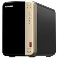 Network Attached Storage Qnap TS-264 cu procesor Intel® Celeron® N5095 2.9Ghz, 2-Bay, 8GB DDR4, 1 port 2.5G, 2 porturi USB 2.0, 2 porturi USB 3.2 Gen 2