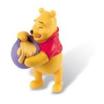 Pooh cu vasul de miere, Bullyland, 2-3 ani +, Bullyland