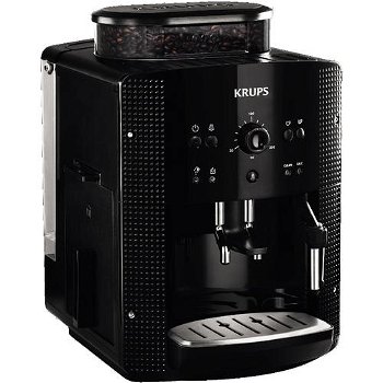 Aparat de cafea espresso, Krups, 1450W, 15 bar, Rezervor de apa 1,7 litri, Negru