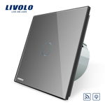 Intrerupator touch RF cu variator (dimmer) Livolo, Livolo