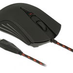 Mouse Gaming optic 4 butoane USB negru, Delock 12531, Delock