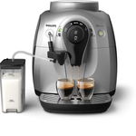 Espressor Philips Automat de 1400W, 1 L, MEMO, 15 bari, Butoane LED, 5 Setari macinare, Sistem spumare lapte, Argintiu, PHILIPS