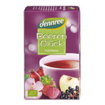 Ceai de fructe de padure 20 de plicuri Dennree, 40g, bio, ecologic, Dennree
