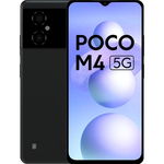 Telefon mobil Xiaomi POCO M4 5G, 128GB, 6GB RAM, Dual-SIM, Negru