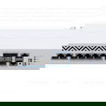 Mikrotik Switch, CRS312-4C+8XG-RM, Procesor: 650 MHz, sistem operare: RouterOS / SwitchOS, 64MB RAM, 16MB Flash, Interfata: 1 x, MIKROTIK