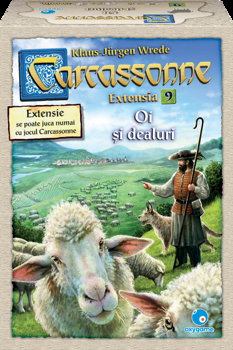 Joc de societate Carcassonne extensia 9 Oi si dealuri bge-153773_ro