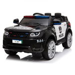 Masinuta electrica POLICE JC002 90W 12V PREMIUM, culoare Negru