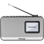 Radio portabil PANASONIC RF-D15EG-K, FM/DAB+, argintiu