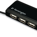 Hub USB, 4 porturi, KENSINGTON PocketHub