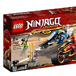 Vehiculele lui kai si zane motociclete si snowmobilul lego ninjag, Lego