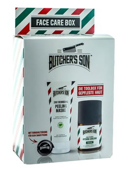 Butcher's Son Caseta barbati:Crema+Masca de fata 50+100 ml , Butcher's Son