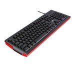 Tastatura gaming Havit KB866L, iluminata RGB, cu cablu, negru, EN layout, Havit