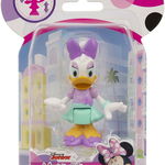 Figurina Disney Junior Minnie Mouse Bleu-Roz, 15cm