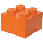 Room Copenhagen LEGO Storage Brick 4 orange - RC40031760, Room Copenhagen