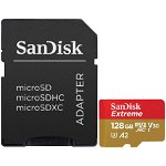 Card de memorie SanDisk, 128GB, UHS-I, Class 10, 80MB/s +