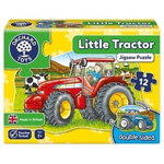 Puzzle Orchard Toys Fata Verso Tractor Little Tractor, 12 Piese, Orchard Toys