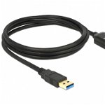 Cablu Data Link + KM Switch USB 3.0-A 1.5m T-T, Delock 83647, Delock