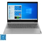 Laptop Lenovo 15.6'' IdeaPad L3 15IML05, FHD, Intel Core i3-10110U, 4GB DDR4, 500GB, GMA UHD, Win 10 Pro, Platinum Grey