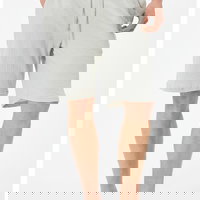 KOTON, Pantaloni scurti de bumbac cu snururi, Bej KOTON, Pantaloni scurti de bumbac cu snururi, Bej