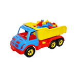 Camion plastic 60 cm + 80 cuburi - ROBENTOYS, Robentoys