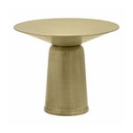 Masuta cafea, Metal, Auriu, Vinson,