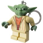 Breloc cu lanterna LEGO Yoda (LGL-KE11)